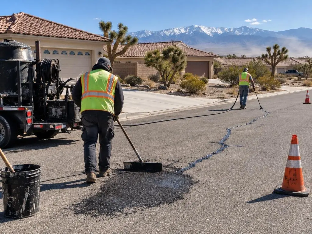 Asphalt Repair & Crack Filling in Palmdale, CA