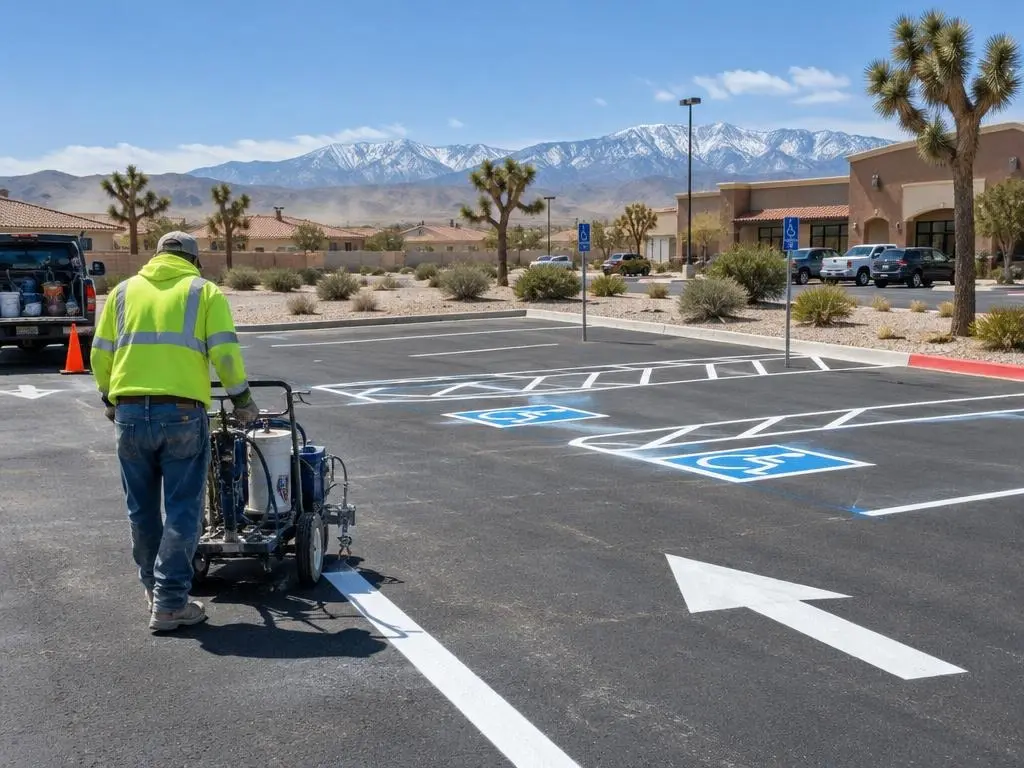 Parking Lot Striping in Palmdale, CA